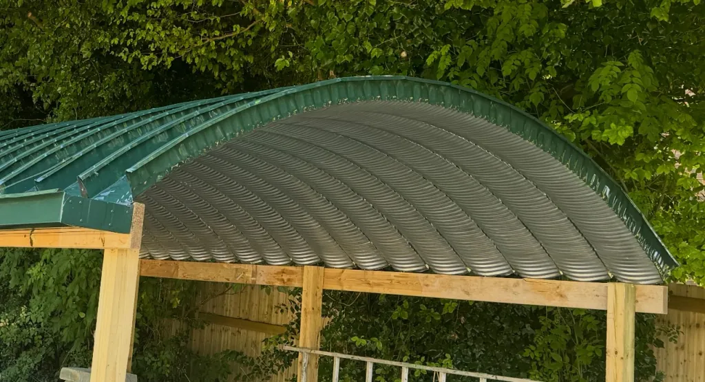 K-Span canopy cover