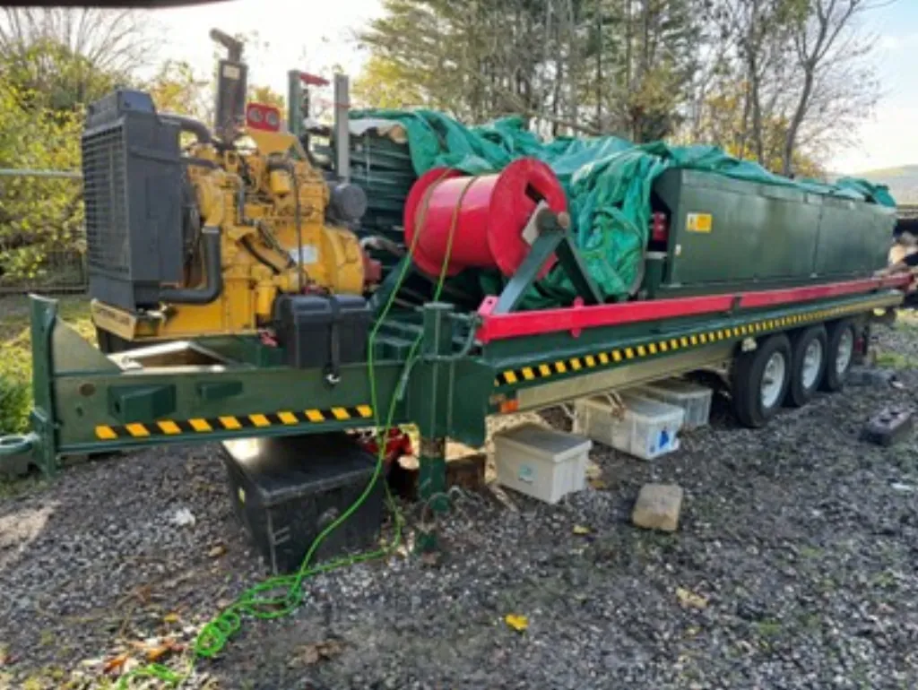 K-Span mobile roll-forming machine